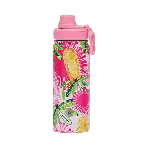 banksia flowers water bottle 550ml