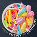 chewy to crunchy freeze dried lollies