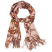 soft pink floral ladies scarf for every season
