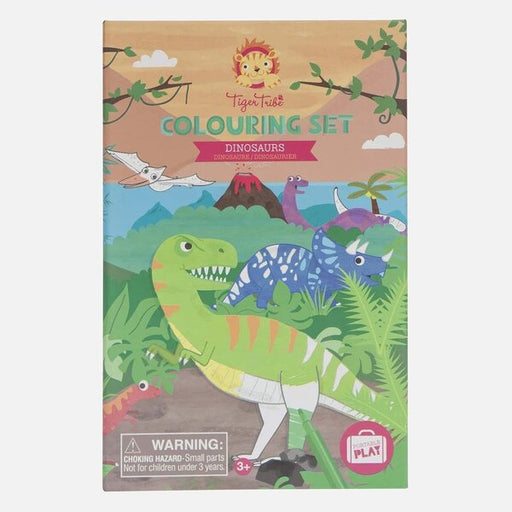 dinosaurs colouring set for kids