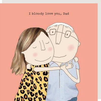 Father's Day Card I love you Dad