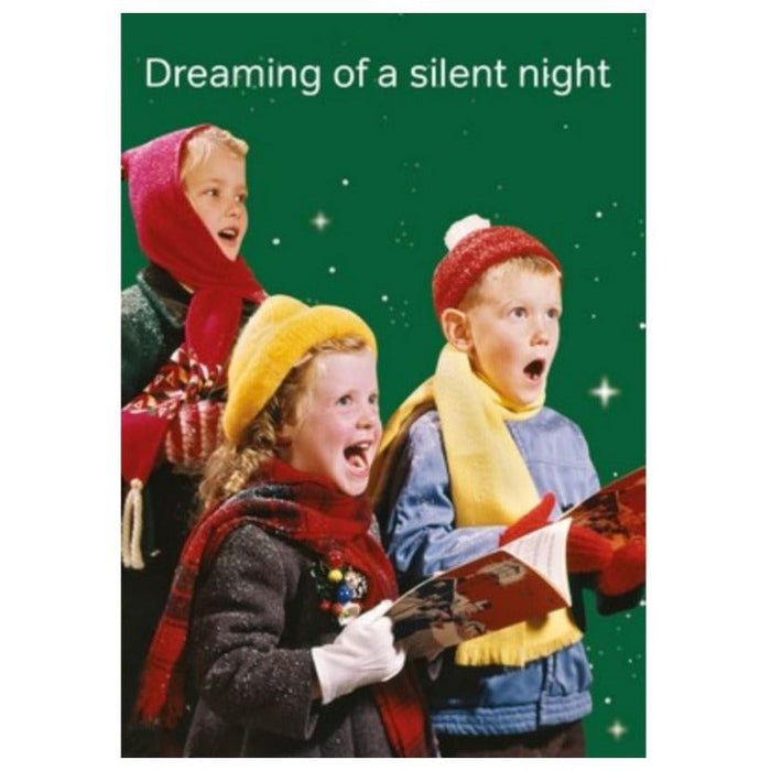Dreaming of a Silent Night Christmas Card