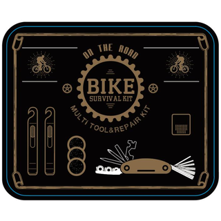 bike repair kit in tin