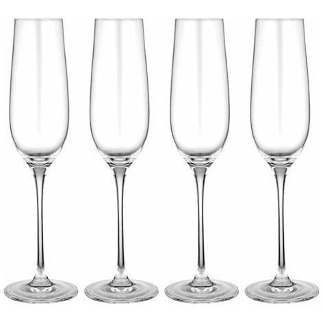 set of 4 champagne glasses