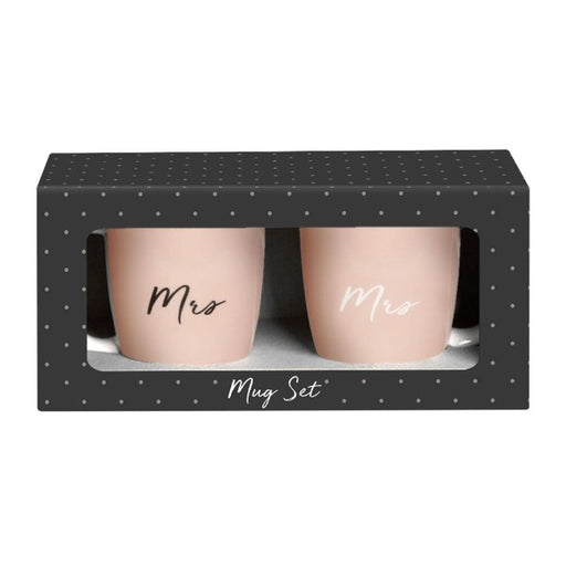 mrs & mrs set of mugs