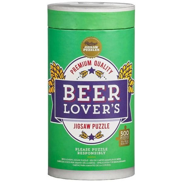 Beer Lover's 500 Piece Jigsaw Puzzle