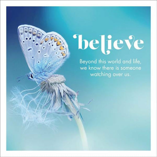butterfly greeting card with quote