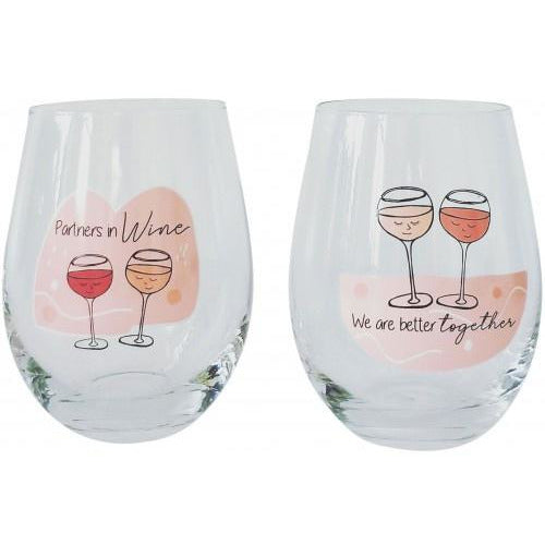 Better Together Wine Glass Set of 2