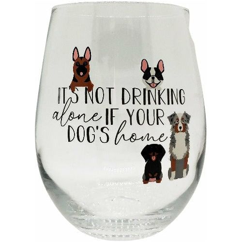 dog wine glass