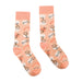 peach give me rose socks for women boxed annabel trends