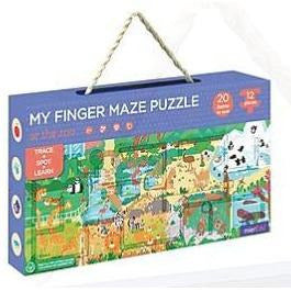 Finger Maze Zoo Puzzle