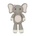 ella elephant knitted baby toy