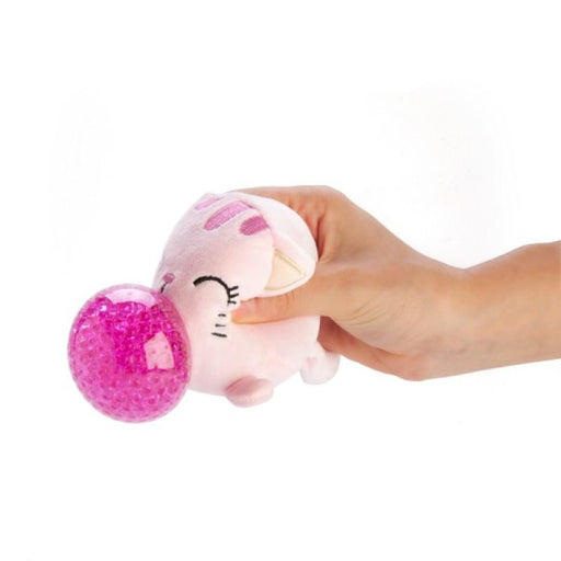 squishy bubble toy for children pink cat