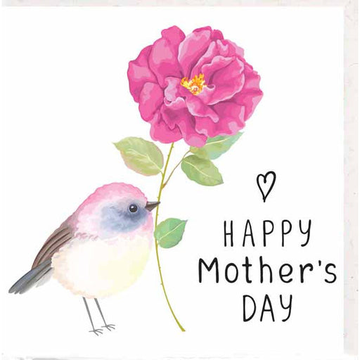 happy mothers day bird card