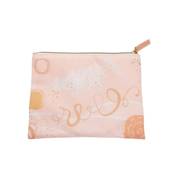 Hailey You Are Amazing Flat Pouch Pink 20cm