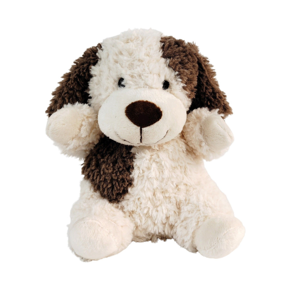 curly soft spotty dog toy stuffed animal