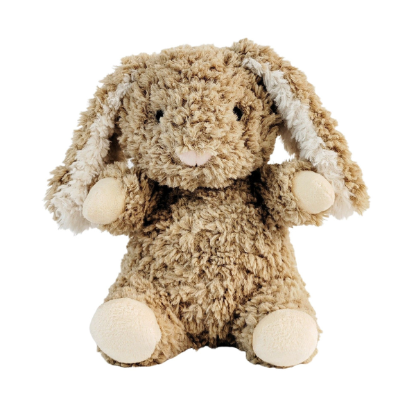 Curly Rabbit Soft Toy Beige 18cm — Spoilt Gift & Homewares