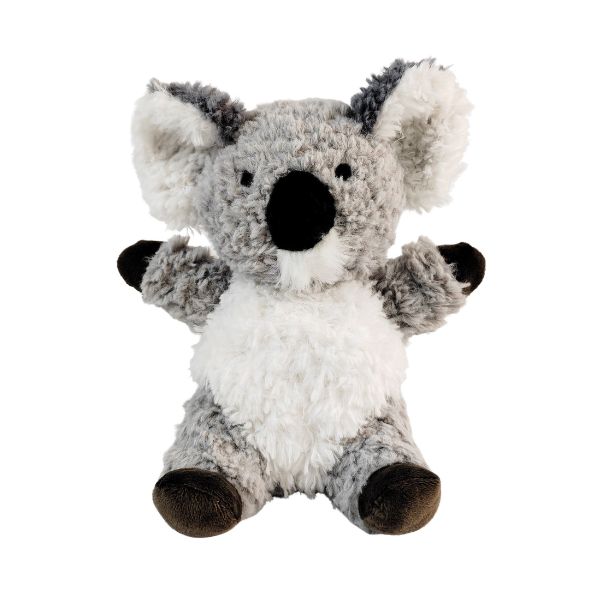 Curly Koala Soft Toy Grey 18cm