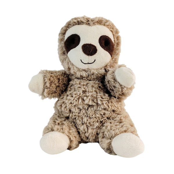Curly Sloth Soft Toy Brown 18cm