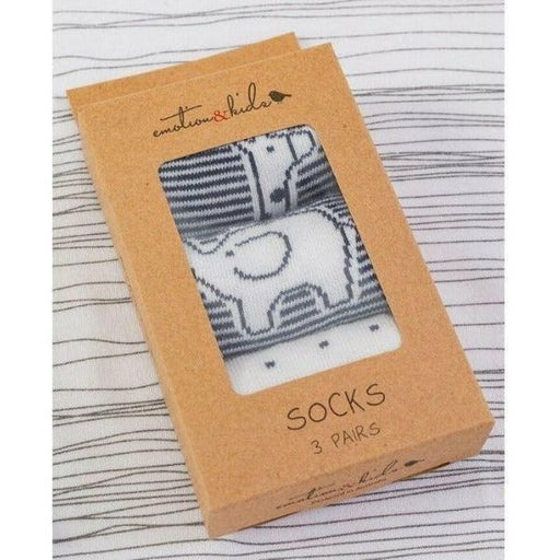 Navy safari socks 3pk