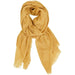 Mustard Yellow summer scarf