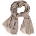Ladies' grey scarf for warm weather