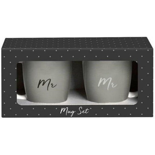 Mr and Mr Mug set