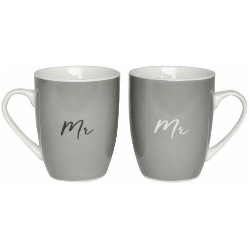 Mr and Mr Mug set