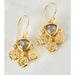 maya gold earrings by zafino
