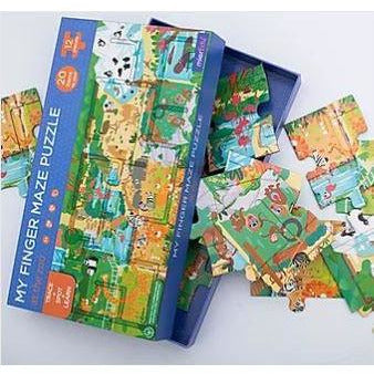 Finger Maze Zoo Puzzle
