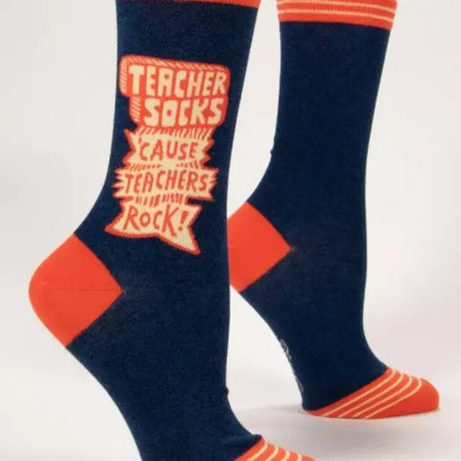 teachers rocks womens socks teacher gift