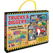 trucks and diggers activity case with activity books and sticjers