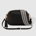 black jacinta cross body bag two straps