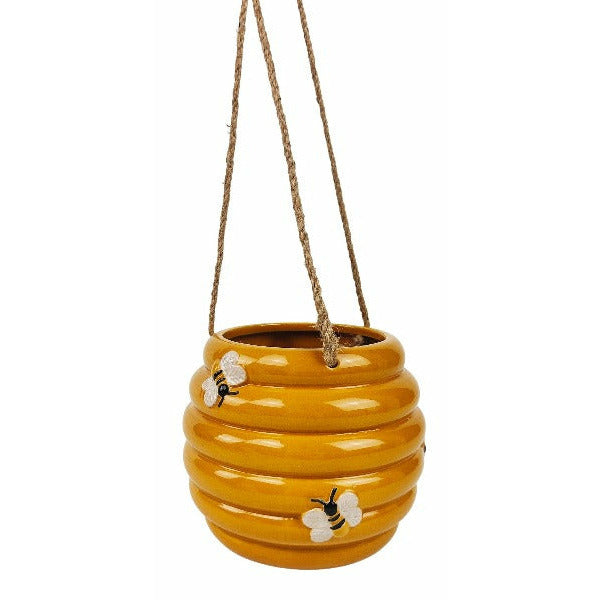 urban products beehive hanging planter for plants