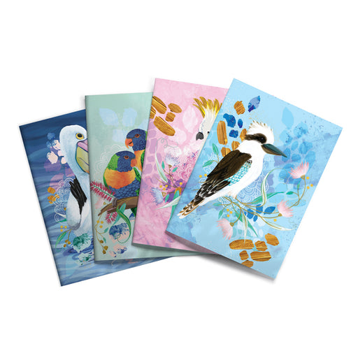 blank card pack to write in australian birds