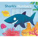 sharks numbers board book for toddlers and young children