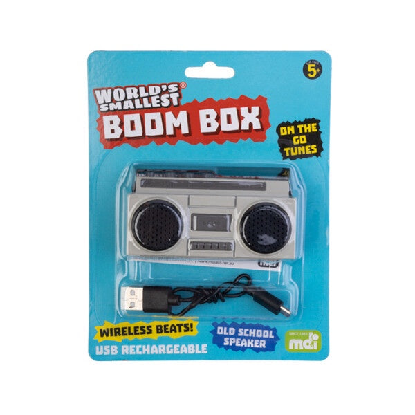 worlds smallest boom box novelty