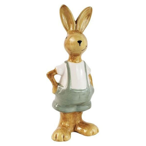 boy bunny rabbit figurine ornament easter decoration