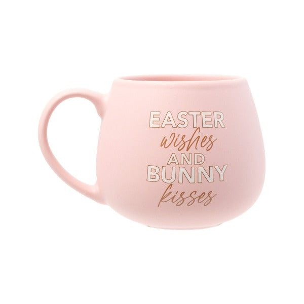 pink mug for easter