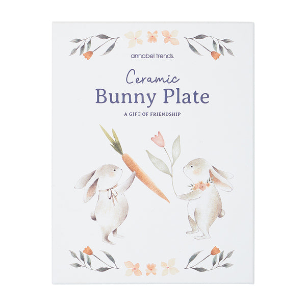 gift of friendship bunny plate