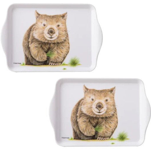 bush buddies wombat tray set of two