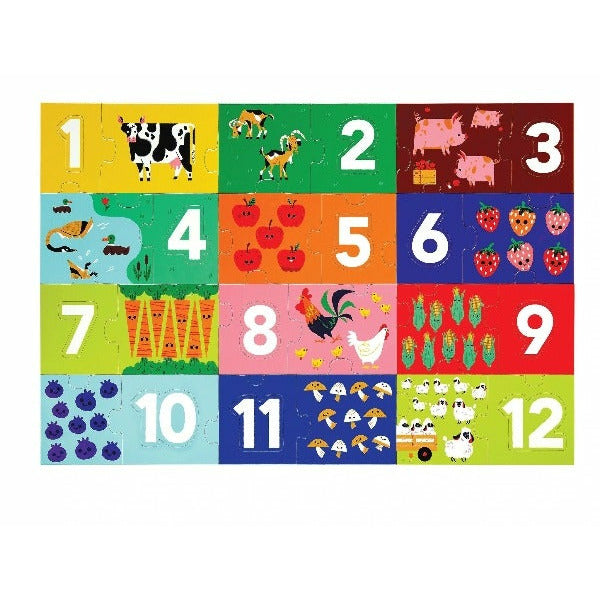 lets learn barnyard puzzle 36 piece