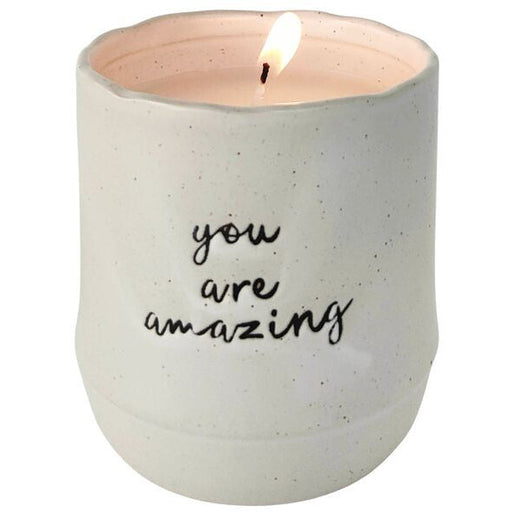 you are amazing vanilla fragranced candle