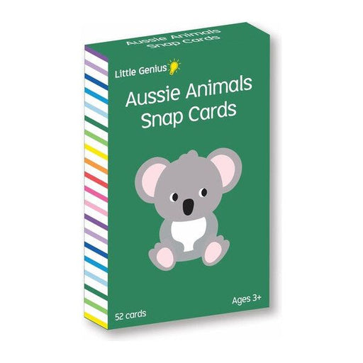 aussie animals snap cards