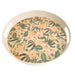 cassia floral round tray for serving