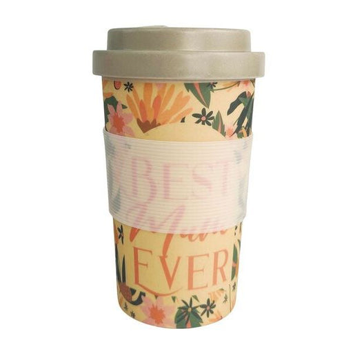 best mum ever eco reusable bamboo coffee cup