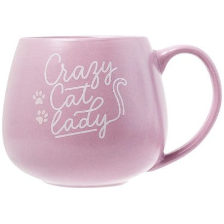 crazy cat lady mug