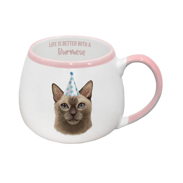 burmese cat mug