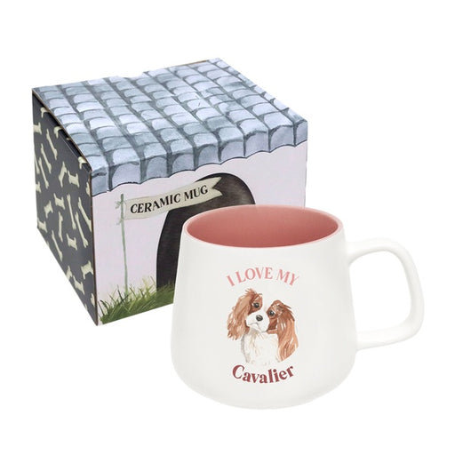 cavalier dog breed coffee mug