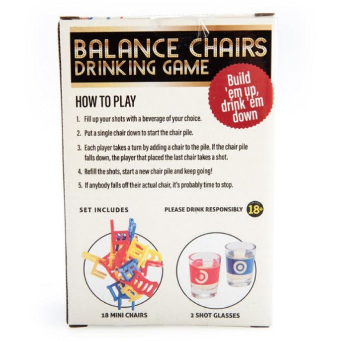 Products Drinking Game Balance Chairs